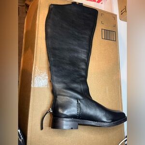 Franco Sarto Men's Black Leather Boots